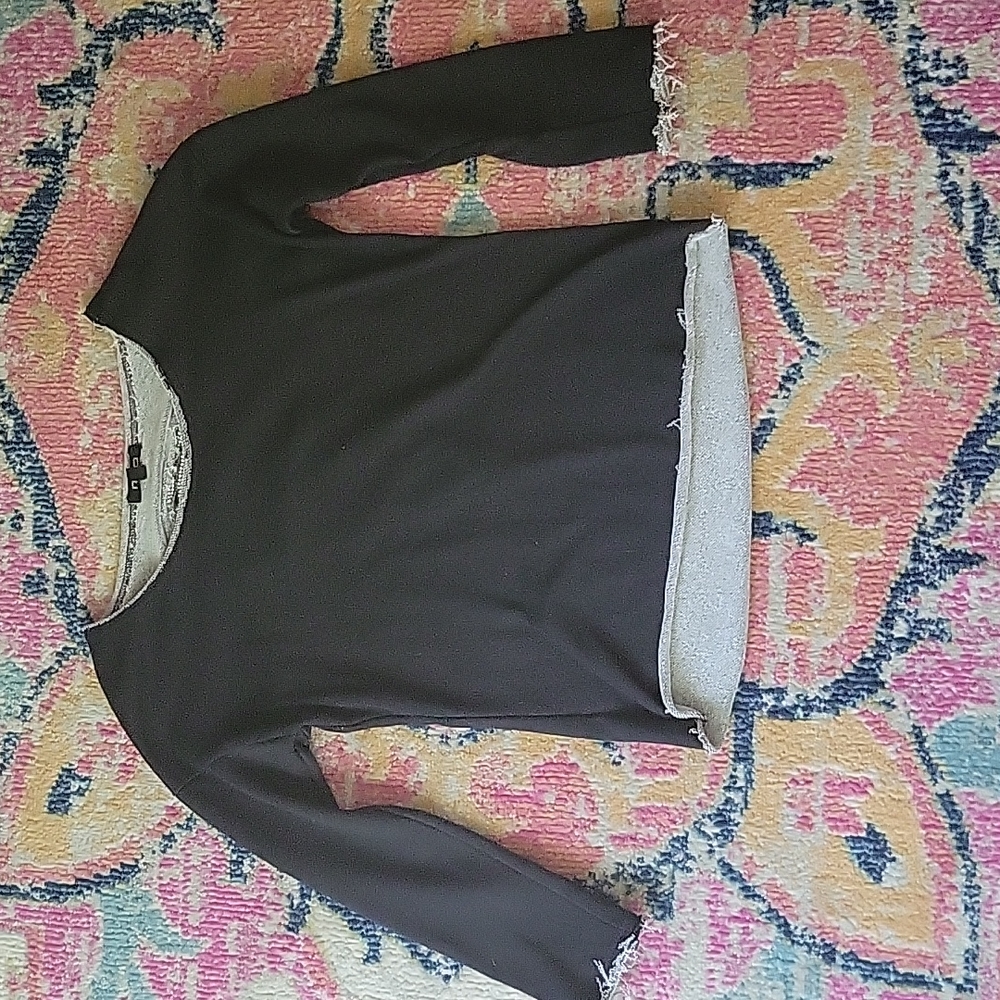 Women's black sweater